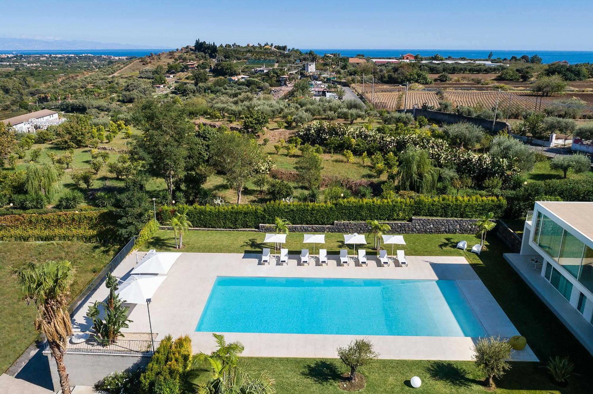 Villa Greta Fiumefreddo di Sicilia Eksteriør billede